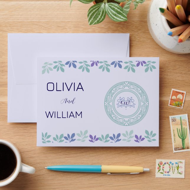 Enveloppe Forever commence ici : un Mariage (Desk)