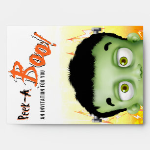 Enveloppe Frankenstein Monster Peek A Boo Halloween