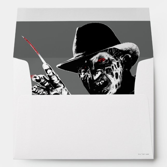Enveloppe Freddy contre Jason | Freddy Seeing Red (Dos (Bas))