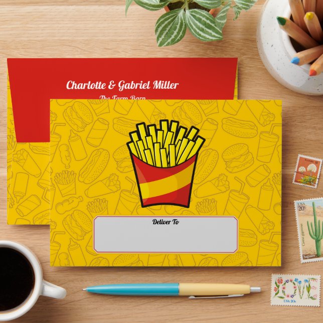 Enveloppe Fries françaises (Desk)