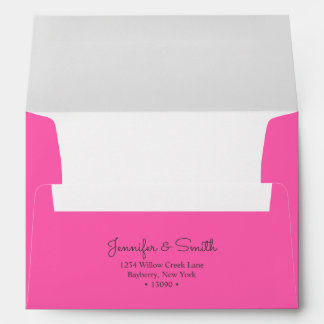 Enveloppe Fuchsia A7 Envelope minimalist & in inviting tone