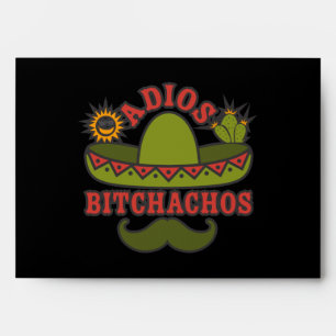 Enveloppe Funny Adios Beaches Funny Citation