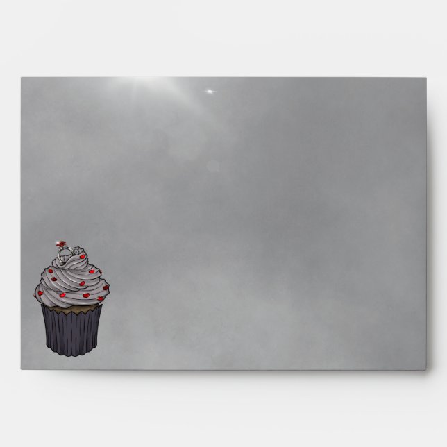 Enveloppe Gâteau cupcake de proposition douce (Devant)