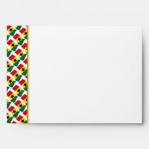Enveloppe GHANA FLAG Christian Custom Celebration Mariage