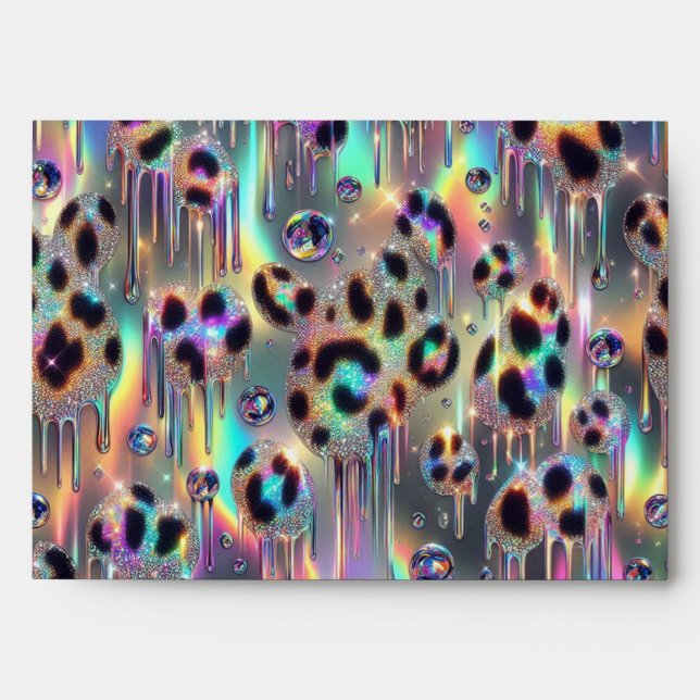 Enveloppe Glam Posh Wedding Envelopes (Devant)