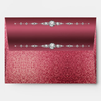 Enveloppe Glamour Romantique Bourgogne