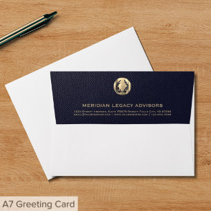Enveloppe Gold Laurel A7