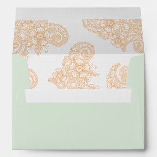 Enveloppe Gold Mehndi