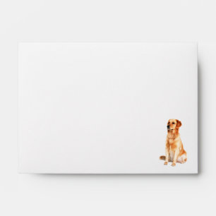 Enveloppe Golden Retriever