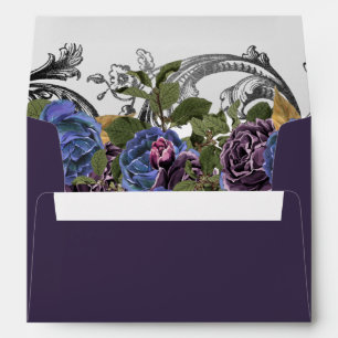 Enveloppe Gothique Rose pourpre