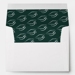 Enveloppe Graduation 2024 Casquette Green Graduate