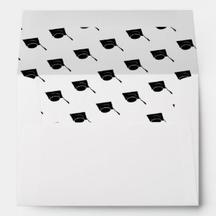 Enveloppe Graduation 2024 Elégant Grad Party Faire-part