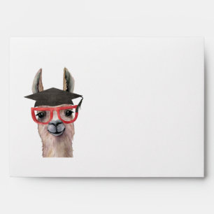 Enveloppe Graduation Cap Funny Llama Annonces photo