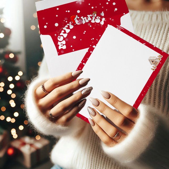 Enveloppe Graffiti Red Joyer Christmas (Créateur téléchargé)