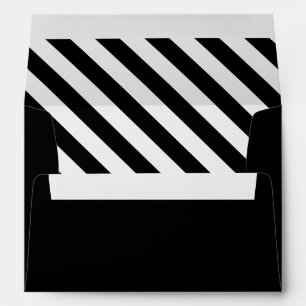 Enveloppe Grandes taches noires et blanches