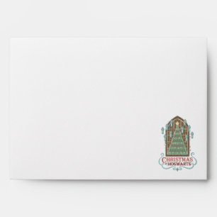 Enveloppe Graphisme de cookie à HOGWARTS™ pour Noël