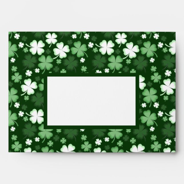 Enveloppe Green Shamrock (Devant)