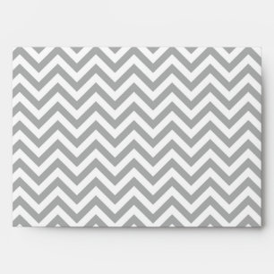Enveloppe Grey Chevron