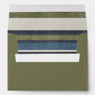 Enveloppe Grunge vert d'olive