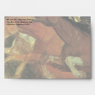 Enveloppe Guerre par Arnold Bocklin, Symbolisme Vintage Art