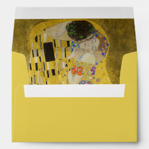 Enveloppe Gustav Klimt - Le baiser