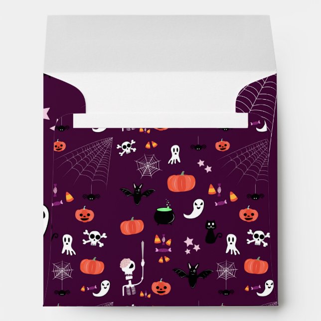 Enveloppe Halloween (Dos (Bas))