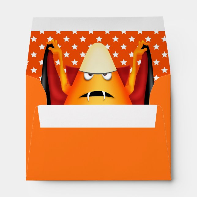 Enveloppe Halloween A6 (Dos (Bas))