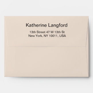 Enveloppe Halloween Baby Shower Envelope