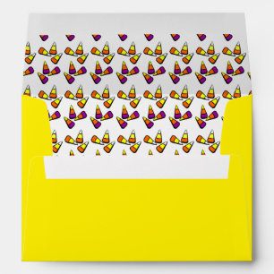 Enveloppe Halloween Candy Corn