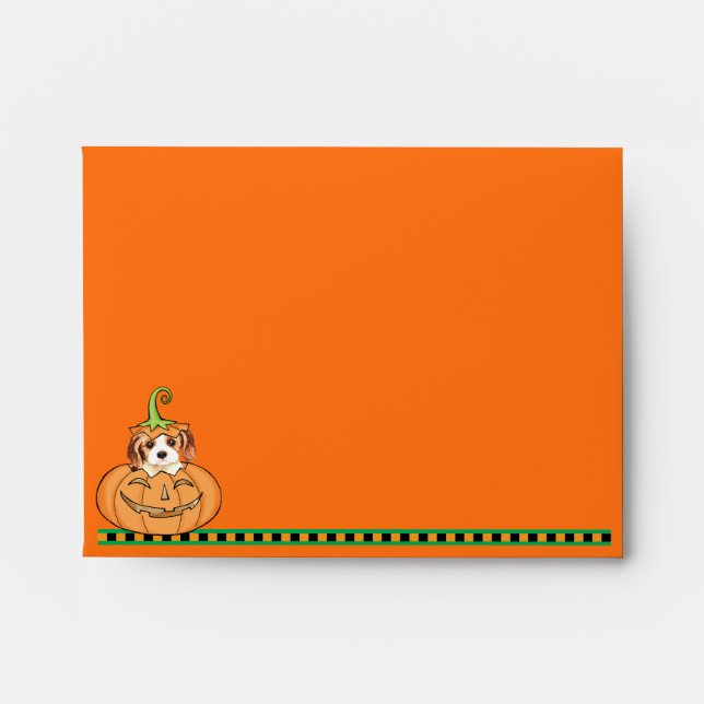 Enveloppe Halloween Cavalier (Devant)