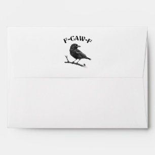 Enveloppe Halloween F-CAW-F du Corbeau