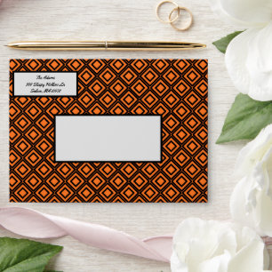 Enveloppe Halloween Faire-part de mariage Adresse de retour
