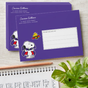 Enveloppe Halloween Snoopy & Woodstock