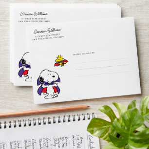 Enveloppe Halloween Snoopy & Woodstock
