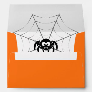Enveloppe Halloween Spider Web