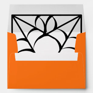 Enveloppe Halloween Spider Web