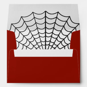 Enveloppe Halloween Spider Web
