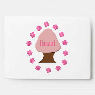 Enveloppe Hanami Cerisier japonais