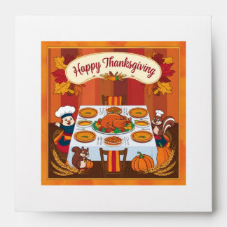 Enveloppe Happy Thanksgiving