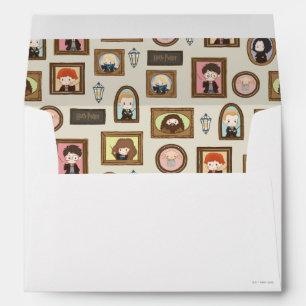 Enveloppe HARRY POTTER™ Chibi Image Frame Motif