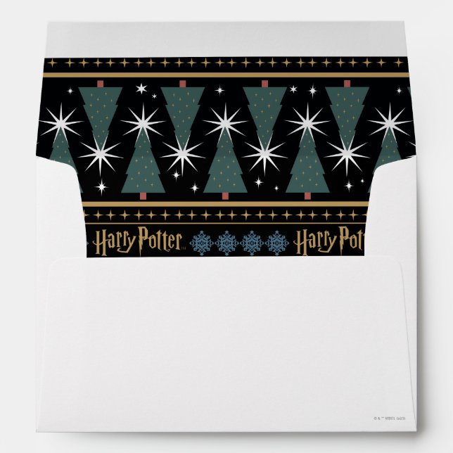 Enveloppe HARRY POTTER™ Motif de sueur de vacances (Dos (Bas))