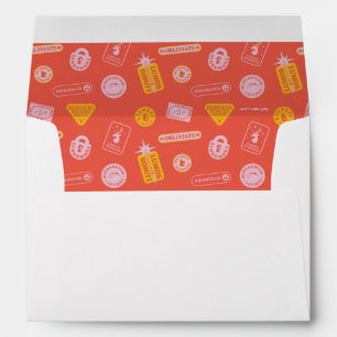 Enveloppe HARRY POTTER™   Motif Spings