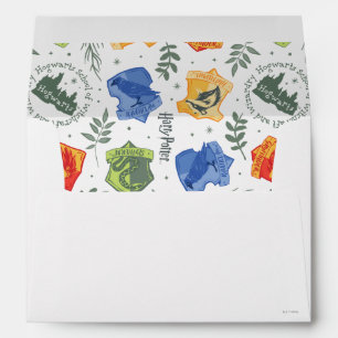 Enveloppe Herbologie Magique Motif Maisons HOGWARTS™