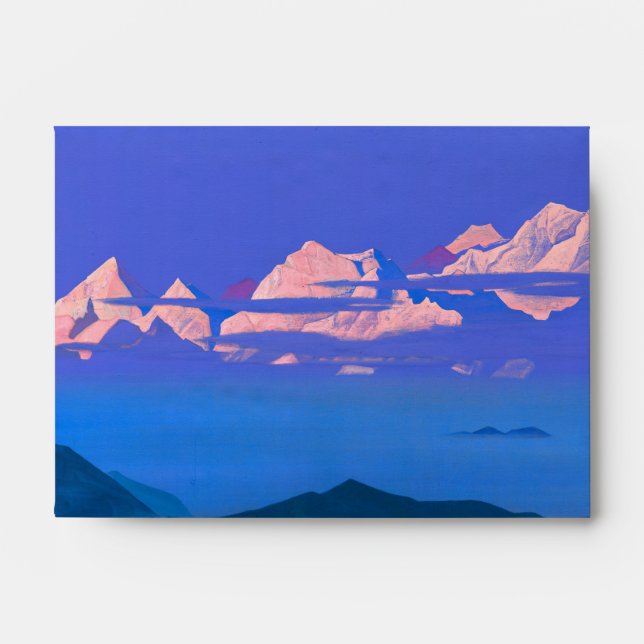 Enveloppe Himalaya, 1933 par Nicholas Roerich (Devant)