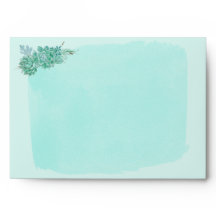 Hiver rustique vert épousant 5x7