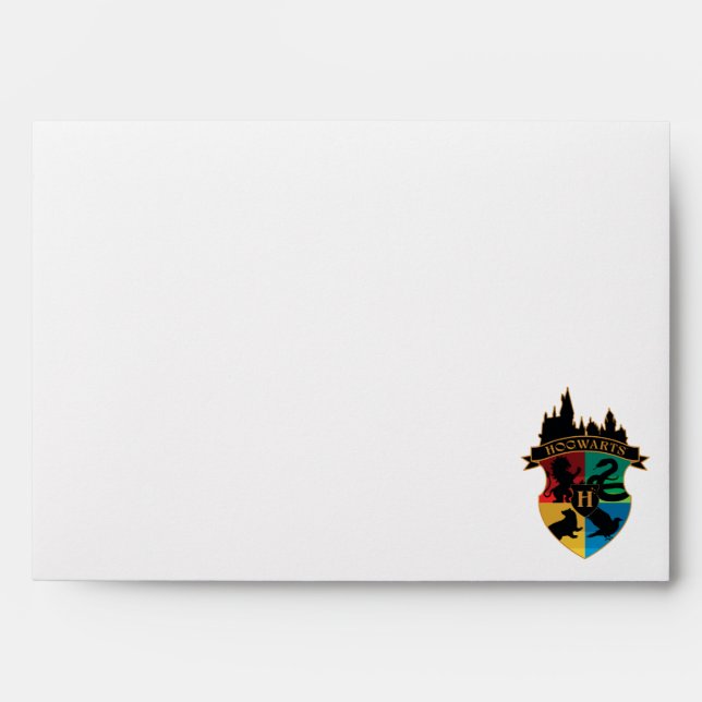 Enveloppe HoGWARTS™ Castle Crest House Insigne de fierté (Devant)