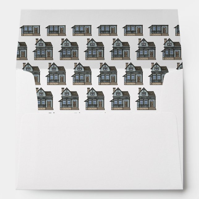 Enveloppe Home personnalisée (Dos (Bas))