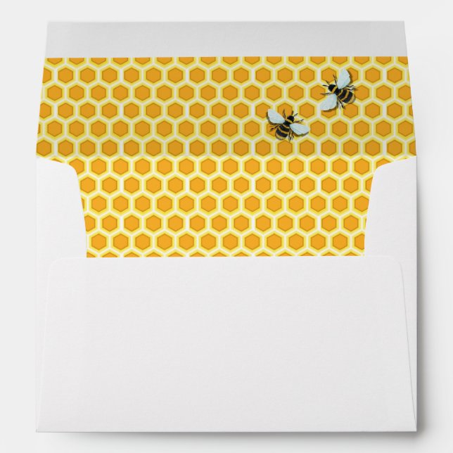 Enveloppe Honey Theme Envelope (Dos (Bas))