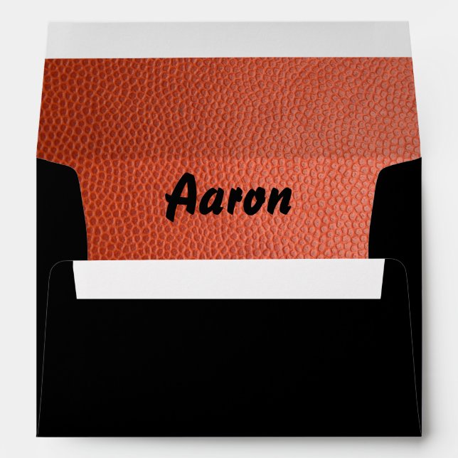 Enveloppe Hoops Bar Mitzvah (Dos (Bas))