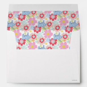Enveloppe Horton Hears A Who Motif Fleur Pastel
